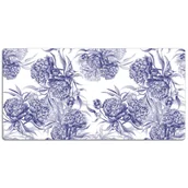 Podkładki na biurko - Ochronna mata podkładka na biurko Piwonie 120x60 cm, Dywanomat - miniaturka - grafika 1