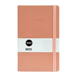 Paperdot, Notes A5 96 kartek w linię, blush - Notesy i bloczki - miniaturka - grafika 1