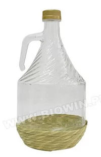 Gąsior Dama 2L w oplocie z zakrętką - Domowy wyrób alkoholu - miniaturka - grafika 1