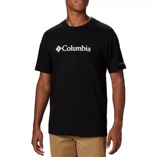 Koszulka Columbia CSC Basic Logo 1680053010 - czarna - Koszulki męskie - miniaturka - grafika 1