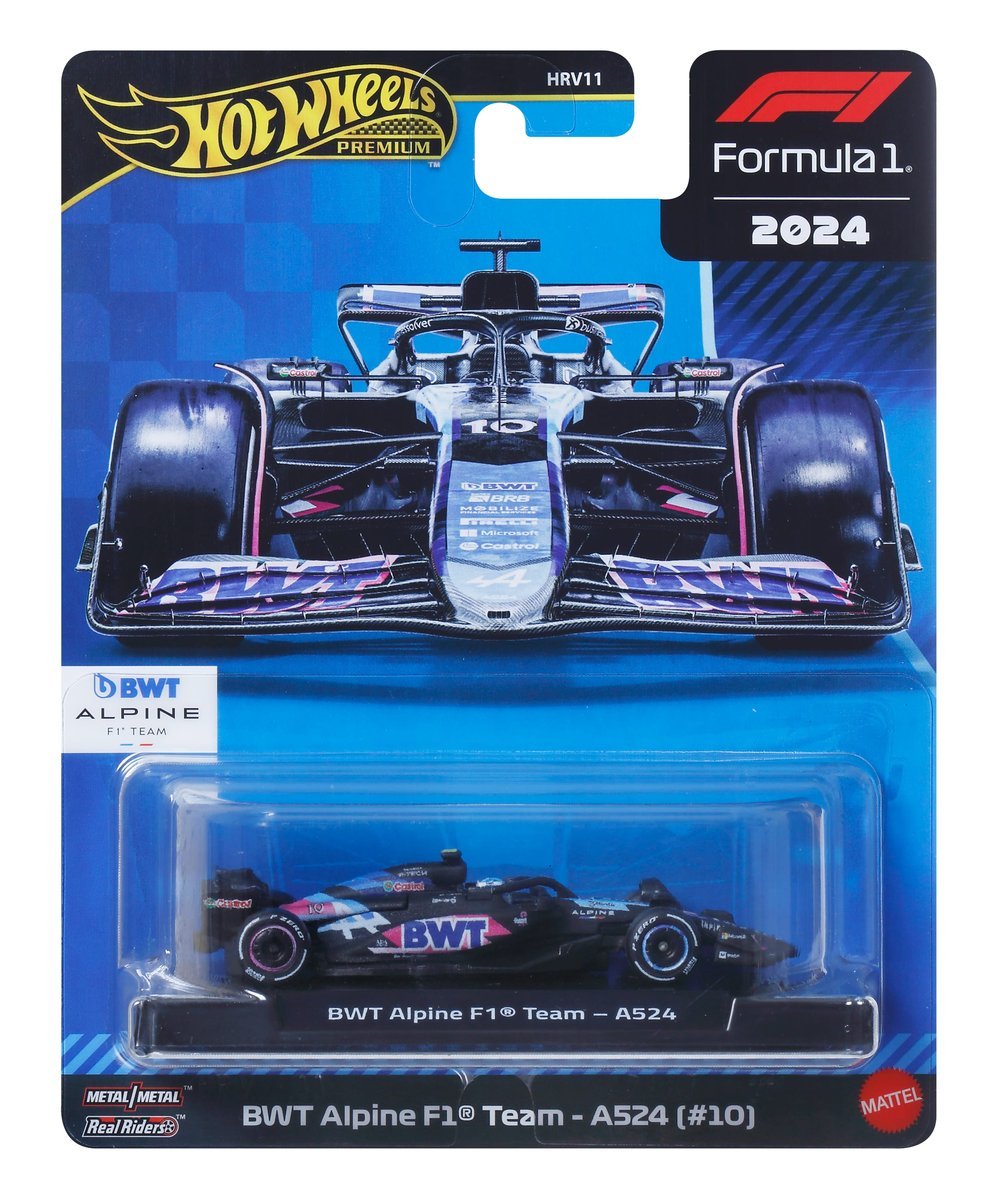 Hot Wheels Premium Formuła 1 Samochodzik JBM21