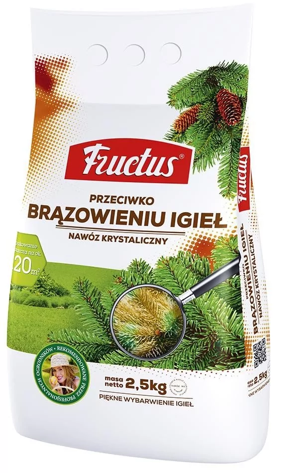 FRUCTUS Nawóz przeciw brązowieniu igieł 2,5 kg