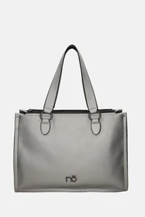Duża shopperka Nobo w stalowym kolorze - Torebki damskie - miniaturka - grafika 1