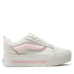 Tenisówki Vans Knu Stack VN000CP6YL71 White/Pink - Trampki damskie - miniaturka - grafika 1