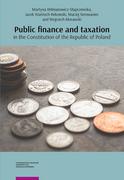 Ekonomia - Wydawnictwo Naukowe UMK Public finance and taxation in the Constitution of the Republic of Poland - miniaturka - grafika 1