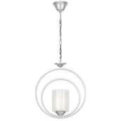 Lampy sufitowe - LAMPA WISZĄCA LOFT CHROMOWANA DARTON W1 - miniaturka - grafika 1