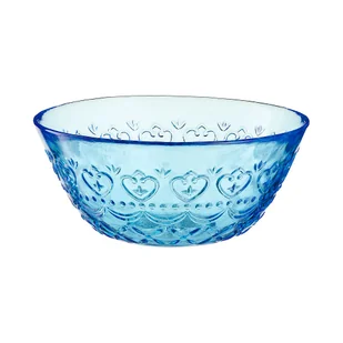 Miseczka szklana 13 cm niebieska INDIGO - Miski i półmiski - miniaturka - grafika 1