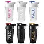 Witaminy i minerały dla sportowców - Shaker sportowy do odżywek 4FIZJO ULTRA, 700 ml - miniaturka - grafika 1