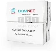 Kable miedziane - DOM5EUTP Kabel SecurityNET U/UTP kat. 5e PVC CU, 305metrów - miniaturka - grafika 1