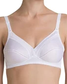 Biustonosze - Triumph Biustonosz damski bez fiszbin, biały, 85C - miniaturka - grafika 1