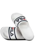 Klapki i japonki damskie - FILA FOOTWEAR KLAPKI DAMSKIE BIAŁE - miniaturka - grafika 1