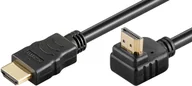 Kable komputerowe i do monitorów - Microconnect HDM19192V2.0A90 kabel HDMI 2 m HDMI Typu A (Standard) Czarny - miniaturka - grafika 1
