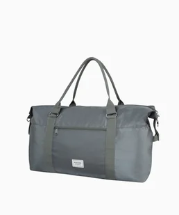 PUCCINI Zielona torba podróżna z regulowanym paskiem - Torby podróżne - miniaturka - grafika 1