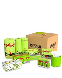 Zielony Zestaw Renova - Papier toaletowy - miniaturka - grafika 1