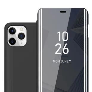 Pokrowiec Do Apple iPhone 11 PRO w Etui CZARNY TURMALIN Case Cover Obudowa Ochronny Cadorabo - Etui i futerały do telefonów - miniaturka - grafika 1