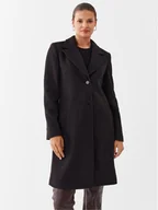 Płaszcze damskie - Liu Jo Płaszcz przejściowy MF3104 T4612 Czarny Regular Fit - miniaturka - grafika 1