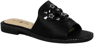 Klapki Komfortowe S.Barski KV27-063 Black - S.BARSKI - Klapki i japonki damskie - miniaturka - grafika 1