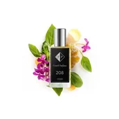 Wody i perfumy męskie - Francuskie Perfumy Męskie Nr 208 33ml Aromatyczna Woda Perfumowa - miniaturka - grafika 1