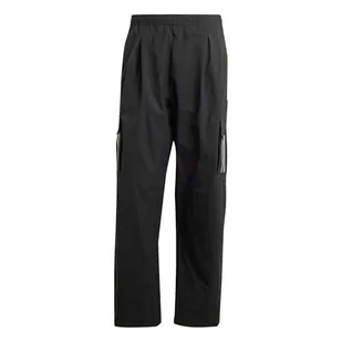 adidas Mężczyźni MERCEDES - AMG PETRONAS FORMULA ONE TEAM MECHANICS PANT MEN, black/REFLECTIVE SILVER, M - Spodnie męskie - miniaturka - grafika 1