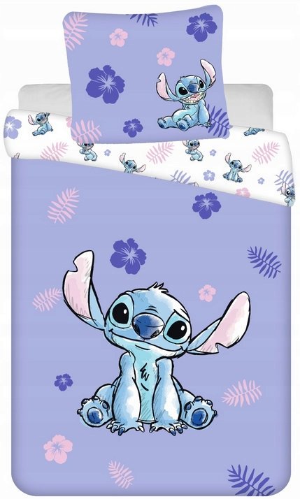 Pościel 160x200 Lilo I Stitch Dziecięca Dwustronna Bawełniana Disney Origin