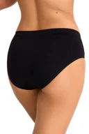 Majtki damskie - Figi damskie bikini Mirela 008 bezszwowe czarne S - miniaturka - grafika 1