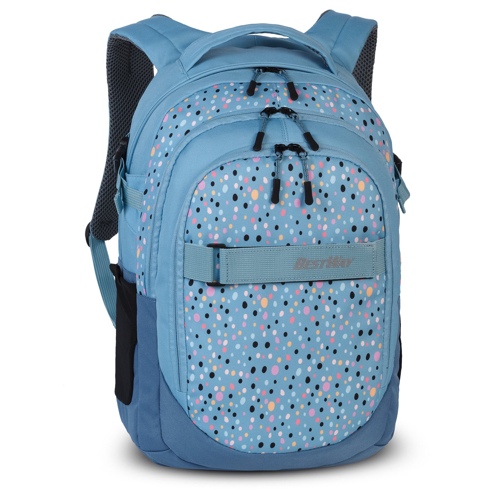 Plecak szkolny Bestway Evolution Air 40177, kolor: gołębi niebieski