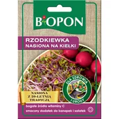 Nasiona i cebule - Nasiona na kiełki rzodkiewka 20 g BIOPON - miniaturka - grafika 1