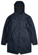 Kurtki i kamizelki sportowe damskie - Rains długa kurtka przeciwdeszczowa LONG JACKET W3 12020 47 NAVY S - miniaturka - grafika 1
