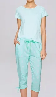 PIŻAMA ATLANTIC NLP-461 (kolor różowy, rozmiar S) - Piżamy damskie - miniaturka - grafika 1