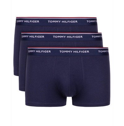 Tommy Hilfiger Bokserki Męskie 3-Pack – Granatowe, Rozmiar S