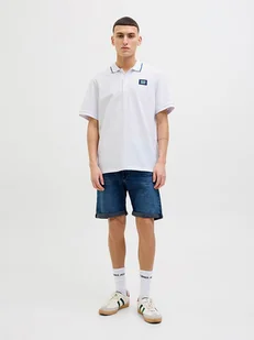 Jack & Jones Koszulka polo w kolorze białym - Koszulki męskie - miniaturka - grafika 1