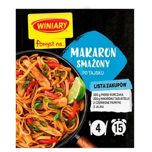 Winiary Pomysł na... Makaron smażony po tajsku 26 g - Majonezy i dressingi - miniaturka - grafika 1