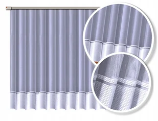 Firanka Firana Żakardowa 628111/180 Żakard Premium - Firany - miniaturka - grafika 1