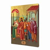 Ikony i obrazy sakralne - Ręcznie złocona Droga Krzyżowa - splendor i wyjątkowość - miniaturka - grafika 1