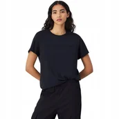 Koszulki i topy damskie - Koszulka damska Champion SS Tee czarna 117650 KK001 M - miniaturka - grafika 1