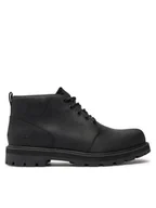 Botki męskie - Timberland Trzewiki Britton Road Mid Chukka Wp TB0A69TWW021 Czarny - miniaturka - grafika 1