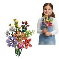 Klocki - Coil kwiaty klocki konstrukcyjne bukiet kwiatów 087a 8w1 - miniaturka - grafika 1