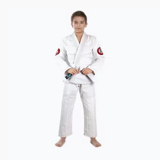 Kimona, stroje i obuwie - GI do Judo dla dzieci Ground Game Deshi białe | WYSYŁKA W 24H | 30 DNI NA ZWROT - grafika 1