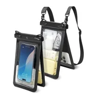 Etui i futerały do telefonów - Etui wodoodporne SPIGEN A603 Przezroczysto-czarny - miniaturka - grafika 1