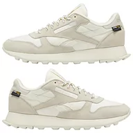 Trampki męskie - Reebok Klasyczne skórzane trampki męskie, Klasyczna biała klasyczna biała stiukowa, 41 EU - miniaturka - grafika 1