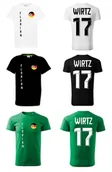 Koszulki sportowe męskie - EURO 2024 Koszulka NIEMCY FLORIAN WIRTZ 17 - miniaturka - grafika 1
