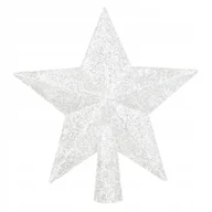 Bombki - Gwiazda choinkowa biała 14 cm 1 szt. - miniaturka - grafika 1