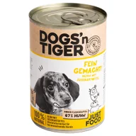 Mokra karma dla psów - Dogs'n Tiger Junior, 6 x 400 g - Kurczak i bataty - miniaturka - grafika 1