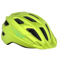 Kaski rowerowe - Dziecięcy kask rowerowy MET Crackerjack, 52-57 cm, limonka - matowy - miniaturka - grafika 1