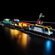 Klocki - Zestaw oświetlenia LED do Lego Lego CITY Pociąg towarowy 60336 - miniaturka - grafika 1