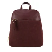 Plecaki - Plecak Lasocki LSK-K-061-06 Bordowy - miniaturka - grafika 1