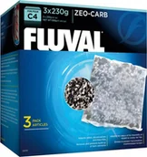 Filtry akwariowe i akcesoria - Fluval Wkład węglowy Zeo-Carb do filtra C4, 3x230g - miniaturka - grafika 1