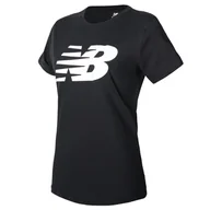 Koszulki i topy damskie - Damska Koszulka NEW BALANCE NB CLASSIC FLYING NB GRAPHIC TEE NBWT03816BK – Czarny - miniaturka - grafika 1
