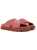 Klapki i japonki damskie - Camper Klapki w kolorze czerwonym - miniaturka - grafika 1