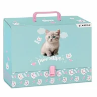 Teczki i skoroszyty - Starpak Teczka z rączką A4/95mm Kitty 559315 - miniaturka - grafika 1